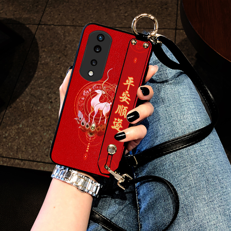 Aimak适用荣耀400皮质手机壳