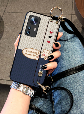 Aimak小米17promax手机壳小米15保护套12X外壳11青春版皮质感12T腕带款13Ultra毛衣熊Civi4pro斜挎14挂绳S女