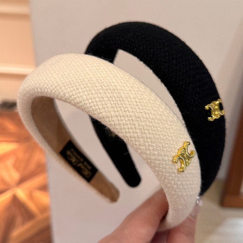 高级感小香风凯旋门发箍洋气时尚