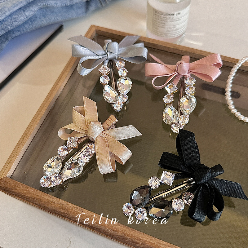 张元英同款蝴蝶结发夹