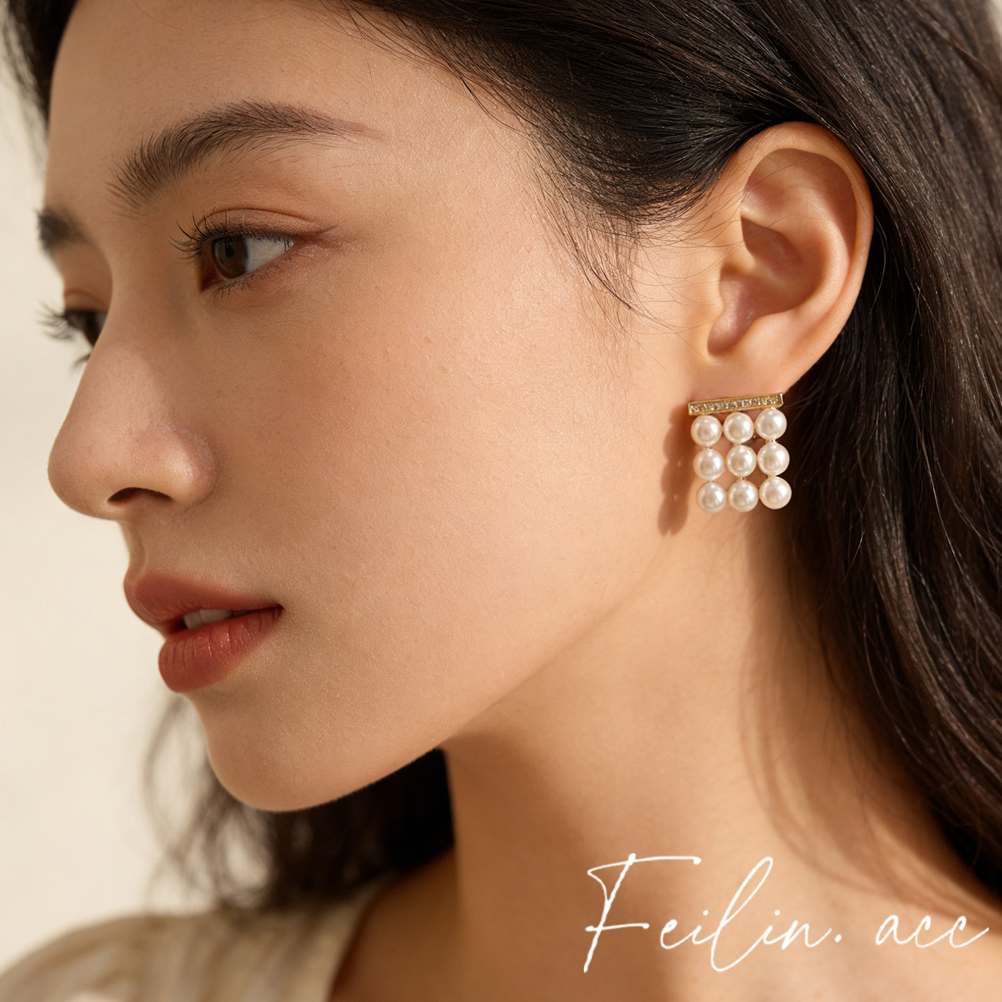 《星序》周也同款平衡木珍珠耳钉轻奢高级感耳饰气质女士锆石耳环,饰品/流行首饰/时尚饰品新,耳钉,淘宝优惠券,粉丝福利购,淘宝优惠卷