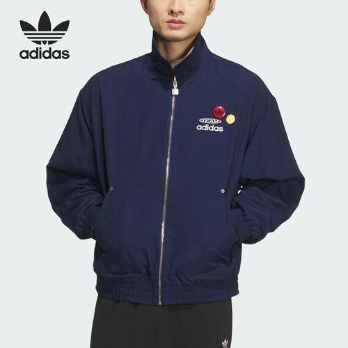 Adidas阿迪达斯三叶草男装2026冬季IH JKT M宽松夹克外套KC0135