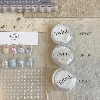 玫瑰细语系列原创美甲贴纸TwinL