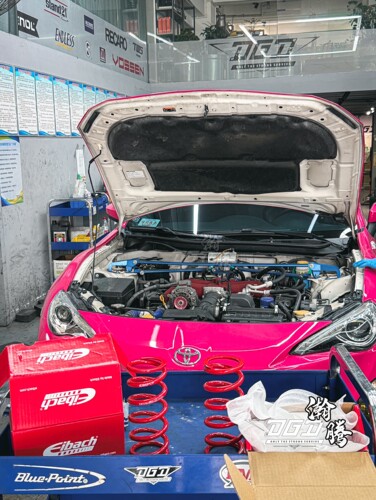 EIBACH艾巴赫改装绞牙减震通用弹簧直卷ERSKW奥林斯ohlins/ST避震