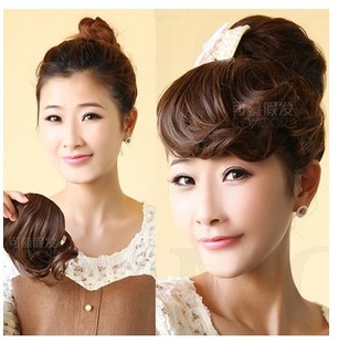 假发片隐形女韩国假刘海卷发假发刘海片假留海斜刘海片假流海无痕