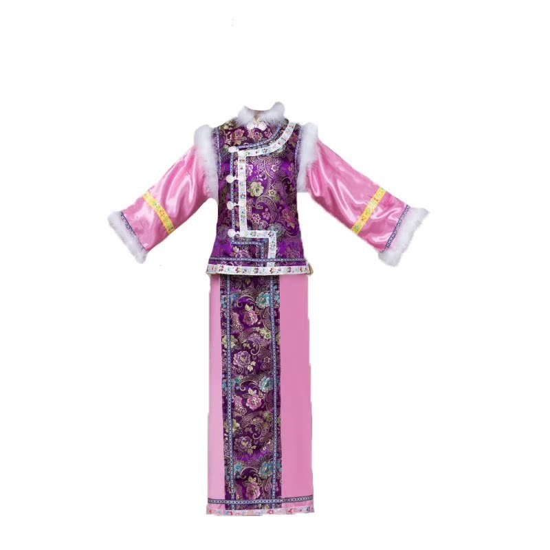 改良还珠格格古装服装女 宫廷衣服满族贵妃格格装古代清朝演出服|msdalam kategori Butik wanita / wanita, pakaian/pakaian kebangsaan/peringkat pakaian, pakaian kebangsaan/pakaian - dari Buy2taobao.com untuk memberikan perkhidmatan ejen Taobao profesional membeli