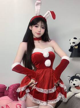 圣诞服装女节衣服礼服COS