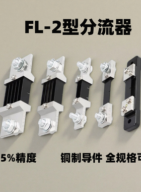 FL-2直流电流表外附分流器10A30A50A75A100A150A200A300A 75mV