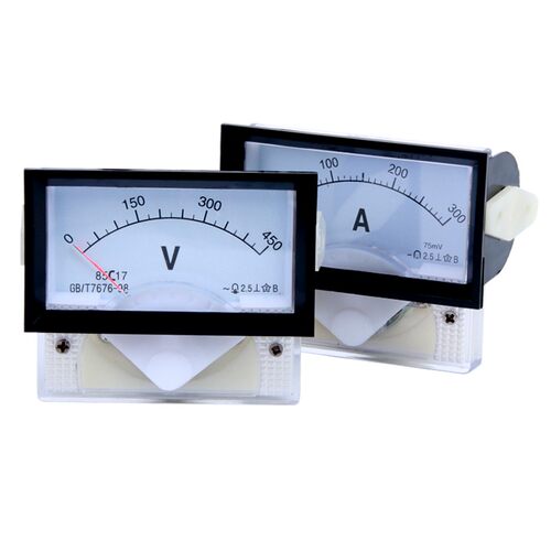 85C17直流电流电压表指针式450V 3A 5A 10A 30A 50A 100A 200A