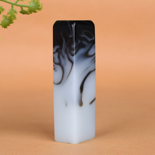 和田玉青花玉印章玉石印章料书画章藏书篆刻收藏章手把件玉饰