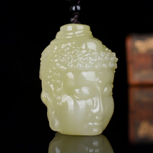 天然和田玉一念之间玉石把件羊脂玉籽料男款手把件把玩件女士挂件