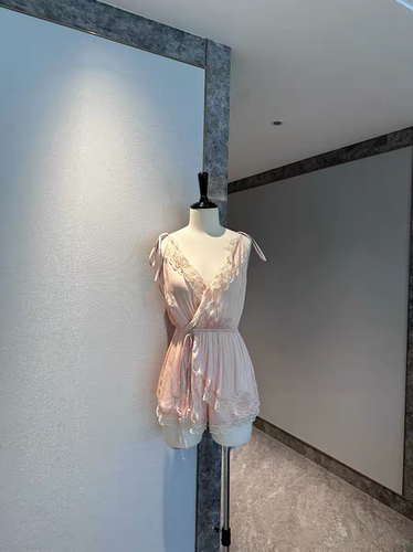 现货【西柚罗兰】s1p生日私服高定西柚粉可拆蝴蝶结连体裤休闲裤