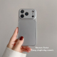 BananaCase极简风银灰色大视窗镜头膜适用iPhone17pro苹果16promax手机壳15pro全包14promax防摔13保护套硬壳