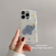 BananaCase韩国ins泼墨呆萌星星大象适用iPhone16苹果16promax手机壳14pro光面15promax新款 防摔13保护套硬壳
