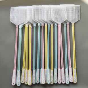 苍蝇拍熟胶老式 长柄加长拍熟胶手动家用蚊蝇拍灭蝇神器加厚塑料拍