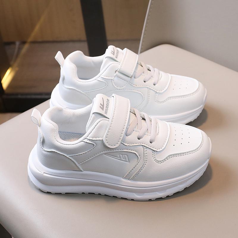 童鞋女童防滑板鞋小白鞋