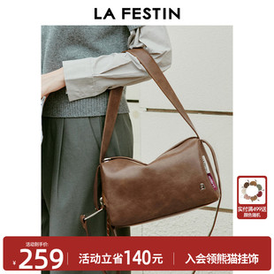 2025新款 拉菲斯汀夏天包包女式 真皮单肩斜挎包女通勤大容量托特包