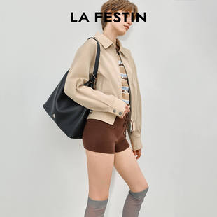 拉菲斯汀HOBO悠悠包包女2025新款秋冬通勤腋下斜挎包大容量托特包