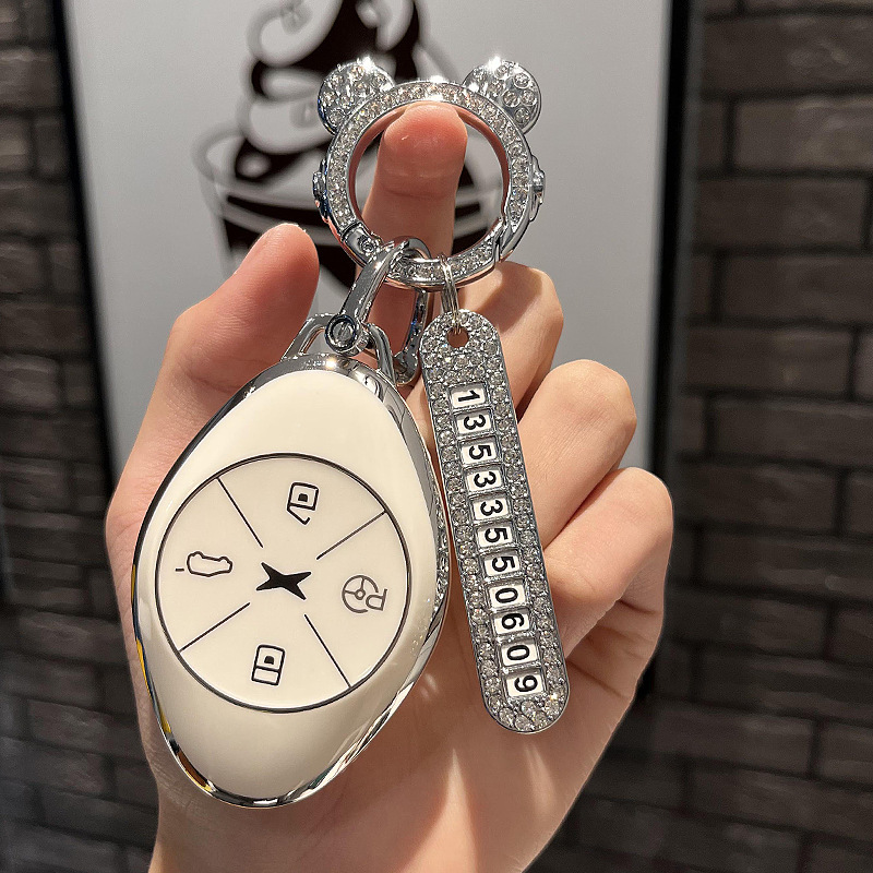 适用小鹏20/21/22款全新P7保护遥控器男士女G3车锁匙扣壳钥匙包套