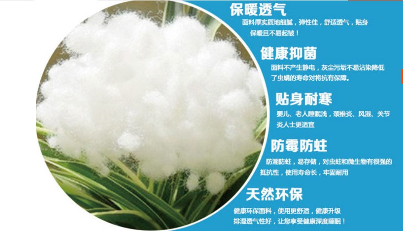 全新通用珍珠棉PP棉高弹丝绵羽绒抱枕芯玩偶太空蓬松棉花填充棉