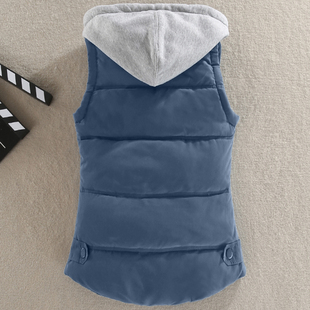 羽绒棉马甲女款外穿2026新款秋冬洋气爆款背心女士时髦小坎肩马夹