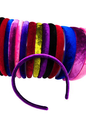 Francelux同款韩国丝绒发箍头箍韩版简约发夹甜美女头饰洗脸发卡