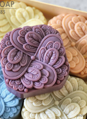 PPSOAP硅胶手工皂模具 蜡烛石膏香薰模 扩香石 DIY材料工具 FE085