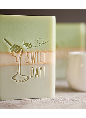 PPSOAP原创设计亚克力皂章手工皂章DIY工具印章刻章  KT003