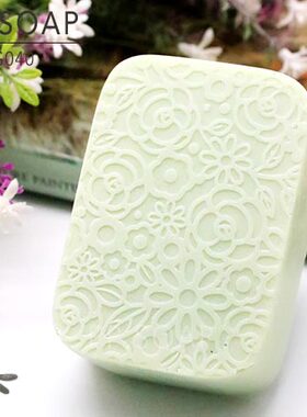 PPSOAP原创设计食品级硅胶模 手工皂 烘焙模具 TS040 花漾漫漫