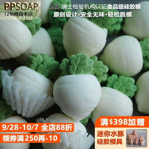 PPSOAP硅胶手工皂模具 蜡烛石膏香薰模 扩香石 DIY材料工具 CA050