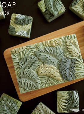 PPSOAP硅胶土司模具食品级硅胶模日式收纳手工香皂蜡烛模 LN038