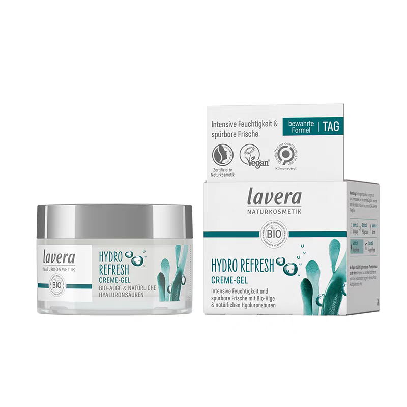 德国lavera拉薇海藻玻尿酸水感保湿霜清爽
