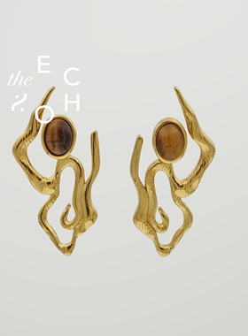 theECHO唤应2025春新品「云图」耳环18k金情人节礼物约会爆款送礼