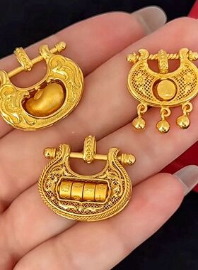 真金24电镀保色新中式复古古法