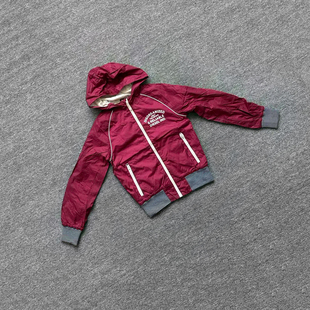 D意大利街头潮牌童装欧美男女童青少年夹克春夏连帽外套出口小众