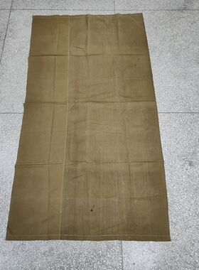 老式行李包布放水行李帆布军训防潮绿色摆地摊蒙古包布帐篷披风布
