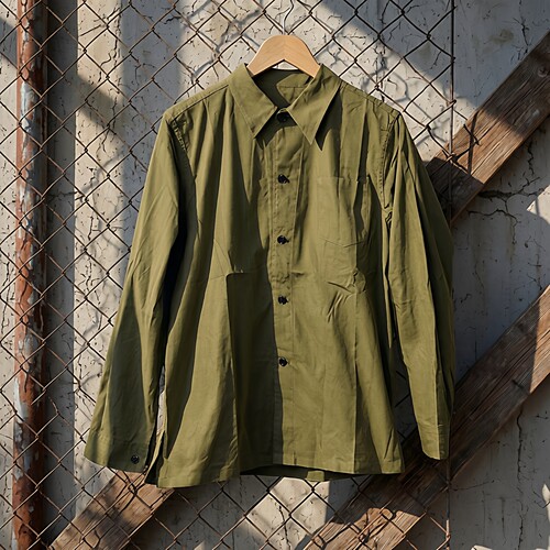 65两用速干棉质男士长袖衬衣