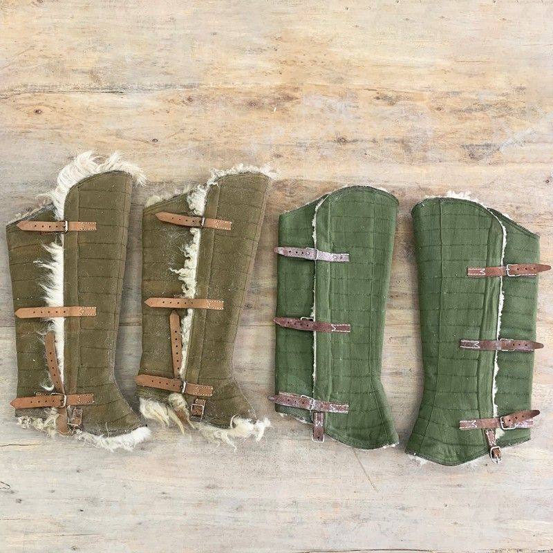 库存羊毛毡护腿冬季防寒保暖