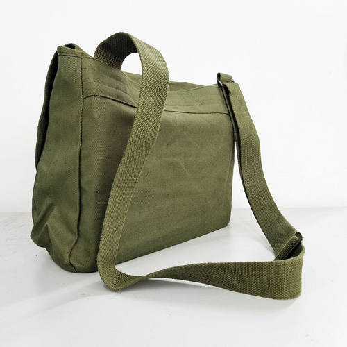 帆布挂包红色收藏65挎包