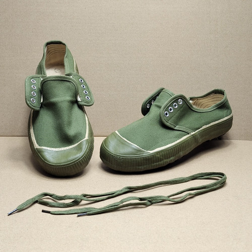 老库存正品低腰解放帆布工作鞋