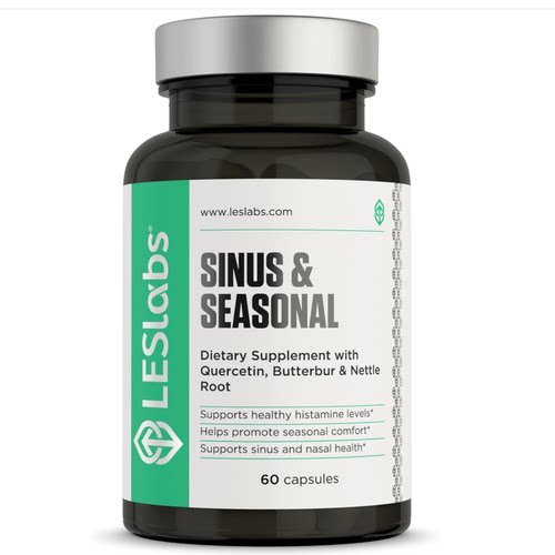 LES Labs Sinus & Seasonal, Sinus Relief & Seasonal Discomfor