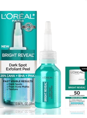 LOreal Paris Bright Reveal Dark Spot Exfoliant Peel, 25% A