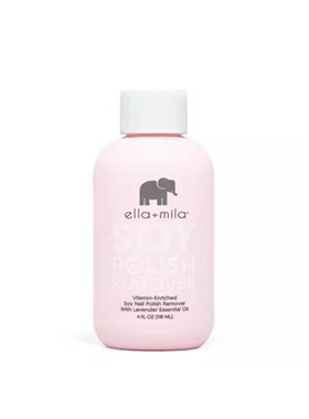 ella+mila Soy Nail Polish Remover Non-Acetone Nail Polish