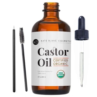 Castor Oil (2oz), USDA Certified Organic, 100% Pure