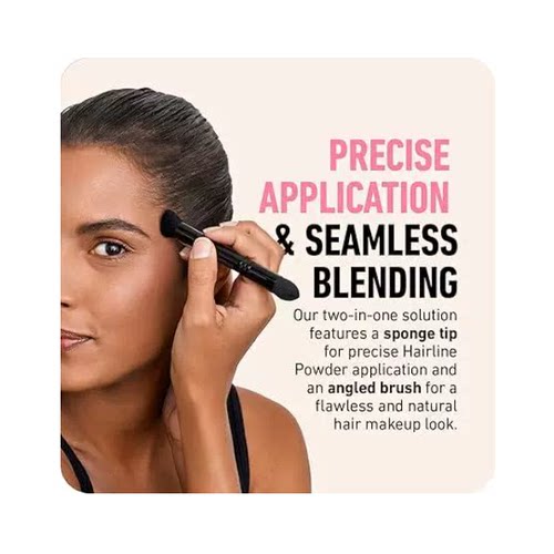 BOLDIFY Dual-Ended Hairline Powder Brush