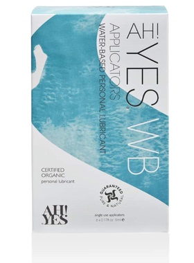 代购AH! YES WB- Organic Water Based Personal Lubricant with