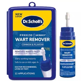 现货Dr. Scholl's Freeze Away WART Remover, 12 Applications