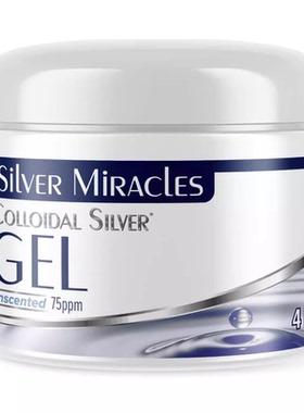 Silver Miracles - Colloidal Silver Gel - Nano Silver Gel Wou