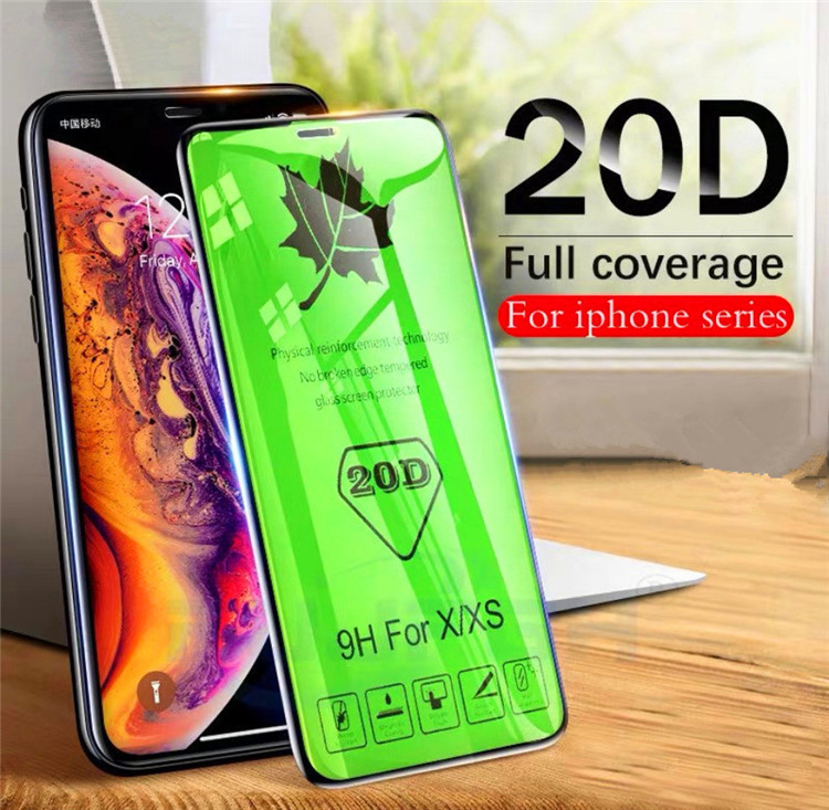 iphone二强高铝大弧钢化膜20D