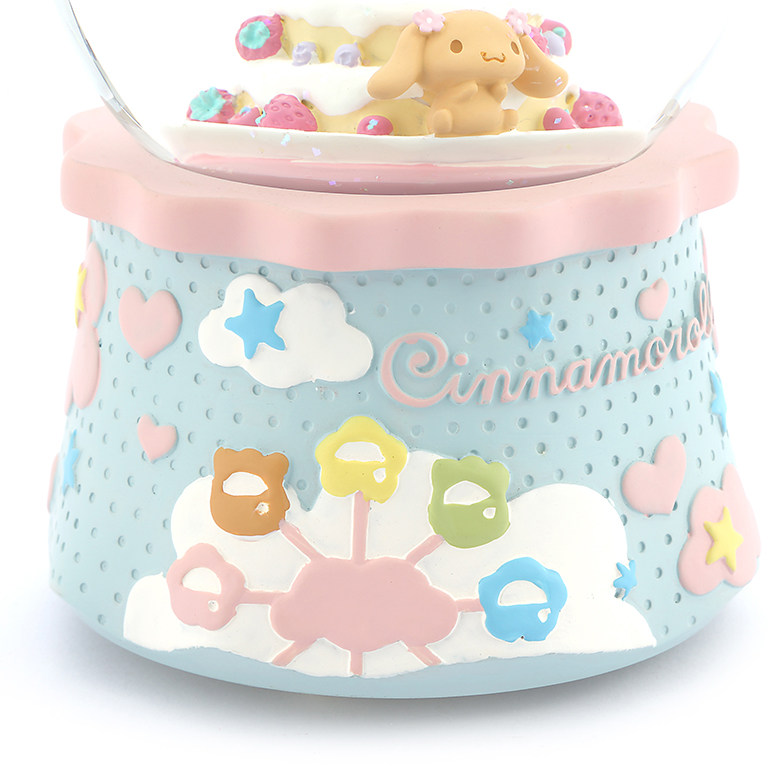 [생일 선물] 파브르 박물관 큰 귀 개 케이크 크리스탈 볼 뮤직 박스 소녀와 어린이를 위한 선물